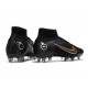 Nike Mercurial Superfly 8 Elite SG-Pro Negro Dorado Metalizado Plateado