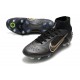 Nike Mercurial Superfly 8 Elite SG-Pro Negro Dorado Metalizado Plateado