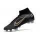 Nike Mercurial Superfly 8 Elite SG-Pro Negro Dorado Metalizado Plateado