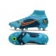 Nike Mercurial Superfly 8 Elite SG-Pro Negro Dorado Metalizado Plateado