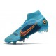 Nike Mercurial Superfly 8 Elite SG-Pro Negro Dorado Metalizado Plateado