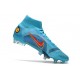 Nike Mercurial Superfly 8 Elite SG-Pro Negro Dorado Metalizado Plateado