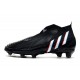 Zapatillas Adidas Predator Edge+ Fg Negro Blanco Rojo