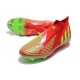 Zapatillas Adidas Predator Edge+ Fg Rojo Verde