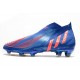 Zapatillas Adidas Predator Edge+ Fg Hi Res Azul Turbo Hi Res Azul