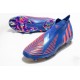 Zapatillas Adidas Predator Edge+ Fg Hi Res Azul Turbo Hi Res Azul