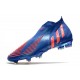 Zapatillas Adidas Predator Edge+ Fg Hi Res Azul Turbo Hi Res Azul