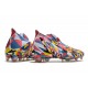Zapatillas Adidas Predator Edge+ Fg Geometric Bright Azul Team Amarillo Rojo Solar