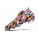Zapatillas Adidas Predator Edge+ Fg Geometric Bright Azul Team Amarillo Rojo Solar