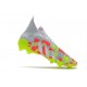 Bota de fútbol adidas Predator Freak + FG Gris Volt Rosa
