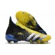 Bota de fútbol adidas Predator Freak + FG X-Men Wolverine - Amarillo Fluor Plateado Metálico Negro