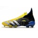 Bota de fútbol adidas Predator Freak + FG X-Men Wolverine - Amarillo Fluor Plateado Metálico Negro