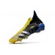Bota de fútbol adidas Predator Freak + FG X-Men Wolverine - Amarillo Fluor Plateado Metálico Negro