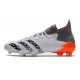 Zapatilla adidas Predator Freak.1 FG Blanco Hierro Metálico Rojo Solar