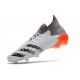 Zapatilla adidas Predator Freak.1 FG Blanco Hierro Metálico Rojo Solar