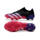 adidas Predator Freak.1 L FG Zapatos de Fútbol Negro Blanco Rosa