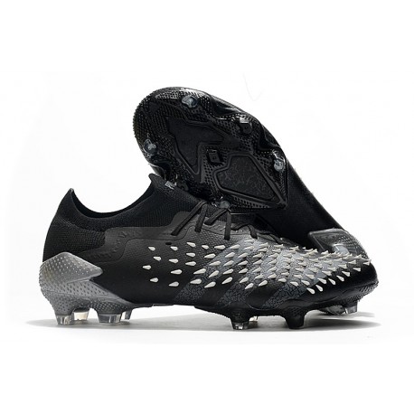 adidas Predator Freak.1 L FG Zapatos de Fútbol Negro Gris Blanco