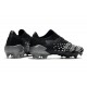 adidas Predator Freak.1 L FG Zapatos de Fútbol Negro Gris Blanco