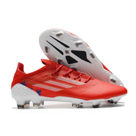 Bota de Futbol adidas X Speedflow.1 FG Rojo Negro Rojo Solar