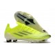 Bota de Futbol adidas X Speedflow.1 FG Amarillo Solar Negro Azul
