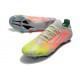 Bota Futbol adidas X Speedflow.1 FG Onix Transparente Blanco Amarillo