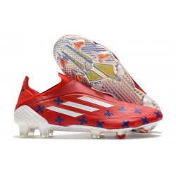 Bota adidas X Speedflow+ FG Rojo Negro Rojo Solar