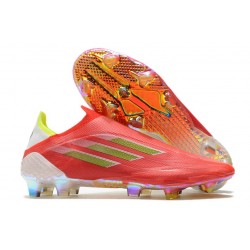 Bota adidas X Speedflow+ FG Rojo Negro Rojo Solar