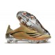 Bota adidas X Speedflow+ FG Tech Metallic Negro Naranja