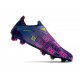 Bota adidas X Speedflow+ FG Azul Rosa Amarillo