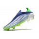 Bota adidas X Speedflow+ FG Azul Blanco Verde