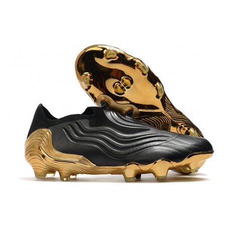 Nuevas botas de fútbol adidas Copa Sense+ FG Negro Oro