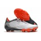 adidas Copa Sense.1 FG Hombres Blanco Rojo Hierro Metálico
