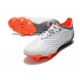 adidas Copa Sense.1 FG Hombres Blanco Rojo Hierro Metálico