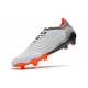 adidas Copa Sense.1 FG Hombres Blanco Rojo Hierro Metálico