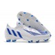 Bota Adidas Predator Edge.1 Low Fg Blanco Hi-res Azul