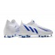 Bota Adidas Predator Edge.1 Low Fg Blanco Hi-res Azul