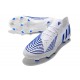 Bota Adidas Predator Edge.1 Low Fg Blanco Hi-res Azul