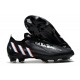 Bota Adidas Predator Edge.1 Low Fg Negro Blanco Rojo