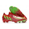 Bota Adidas Predator Edge.1 Low Fg Rojo Verde