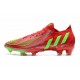 Bota Adidas Predator Edge.1 Low Fg Rojo Verde
