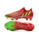 Bota Adidas Predator Edge.1 Low Fg Rojo Verde