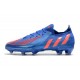 Bota Adidas Predator Edge.1 Low Fg Hi Res Azul Turbo