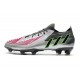 Bota Adidas Predator Edge.1 Low Fg Plata Negro Rosa