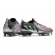 Bota Adidas Predator Edge.1 Low Fg Plata Negro Rosa