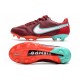 Botas de fútbol Nike Tiempo Legend 9 Elite FG Rojo Blanco Mystic Hibiscus