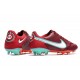 Botas de fútbol Nike Tiempo Legend 9 Elite FG Rojo Blanco Mystic Hibiscus