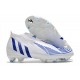 Zapatillas Adidas Predator Edge+ Fg Blanco Hi Res Azul
