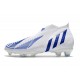 Zapatillas Adidas Predator Edge+ Fg Blanco Hi Res Azul