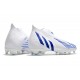 Zapatillas Adidas Predator Edge+ Fg Blanco Hi Res Azul