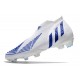 Zapatillas Adidas Predator Edge+ Fg Blanco Hi Res Azul